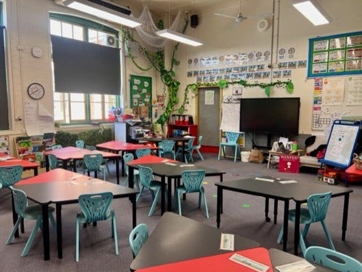 Photo of a classroom